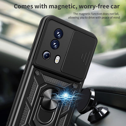 Husa de protectie Techsuit CamShield Series compatibila cu Xiaomi 13 Lite, acoperire spate, negru