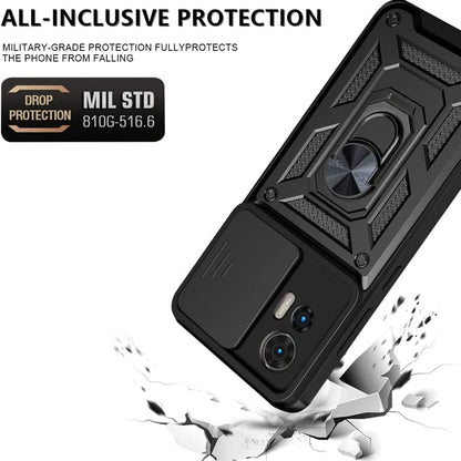 Husa de protectie Techsuit CamShield Series compatibila cu Motorola Edge 30 Neo, acoperire spate, negru