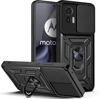 Husa de protectie Techsuit CamShield Series compatibila cu Motorola Edge 30 Neo, acoperire spate, negru