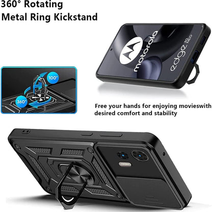 Husa de protectie Techsuit CamShield Series compatibila cu Motorola Edge 30 Neo, acoperire spate, negru