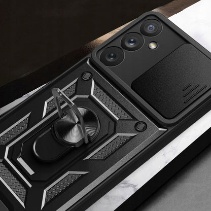 Husa de protectie Techsuit CamShield Series compatibila cu Samsung Galaxy A24, acoperire spate, negru