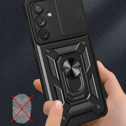 Husa de protectie Techsuit CamShield Series compatibila cu Samsung Galaxy A24, acoperire spate, negru