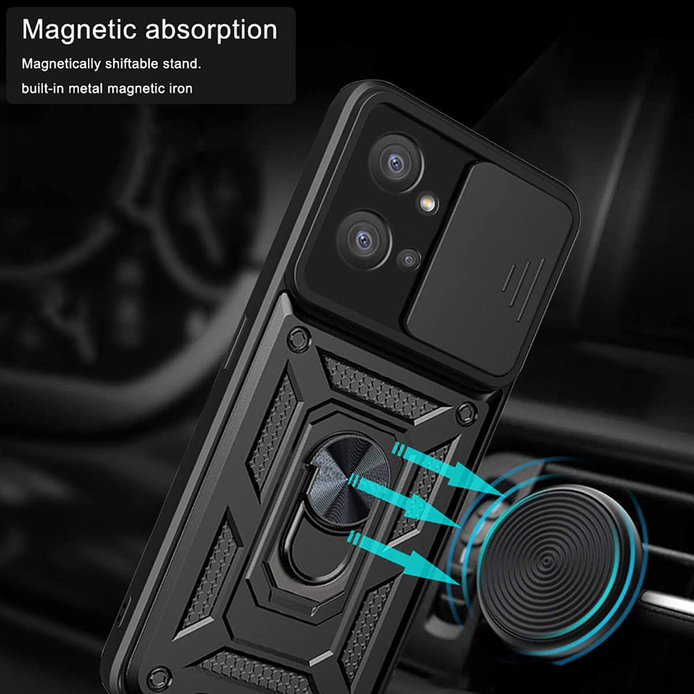 Husa de protectie Techsuit CamShield Series compatibila cu Motorola Moto G32, acoperire spate, negru