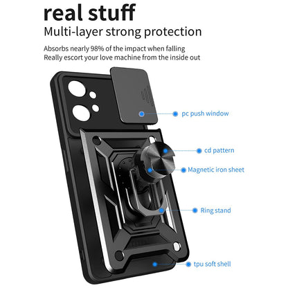 Husa de protectie Techsuit CamShield Series compatibila cu Motorola Moto G32, acoperire spate, negru