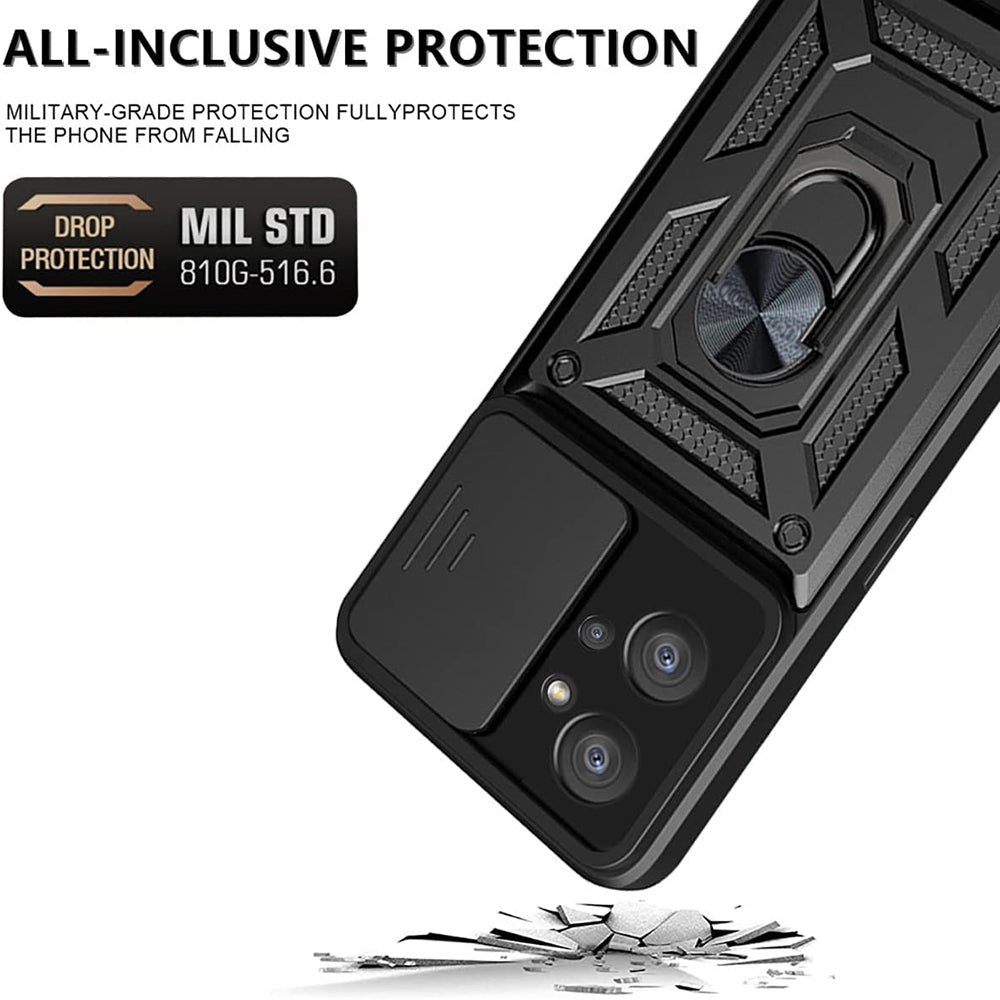 Husa de protectie Techsuit CamShield Series compatibila cu Motorola Moto G32, acoperire spate, negru