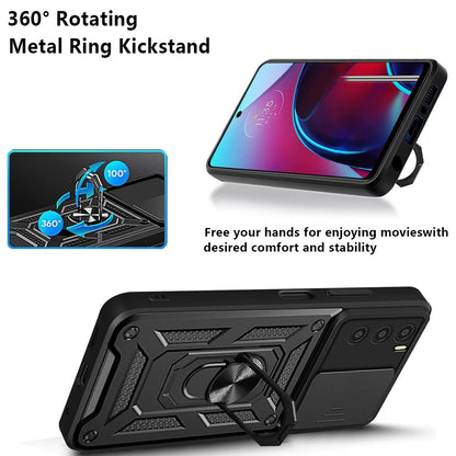 Husa de protectie Techsuit CamShield Series compatibila cu Oppo A16, acoperire spate, negru