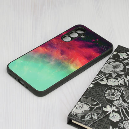 Husa de protectie Techsuit Glaze Series compatibila cu Samsung Galaxy A54, acoperire spate, Fiery Ocean