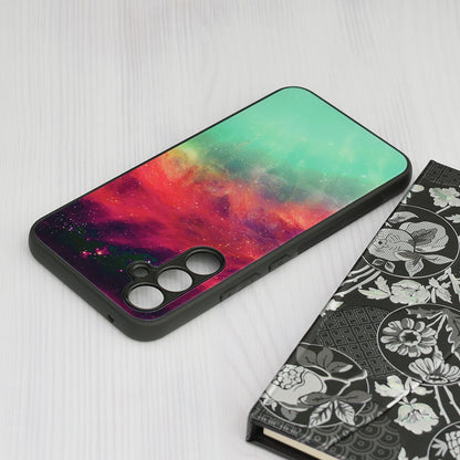 Husa de protectie Techsuit Glaze Series compatibila cu Samsung Galaxy A54, acoperire spate, Fiery Ocean