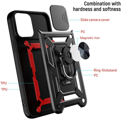 Husa de protectie Techsuit CamShield Series compatibila cu Apple iPhone 12 Pro, acoperire spate, negru