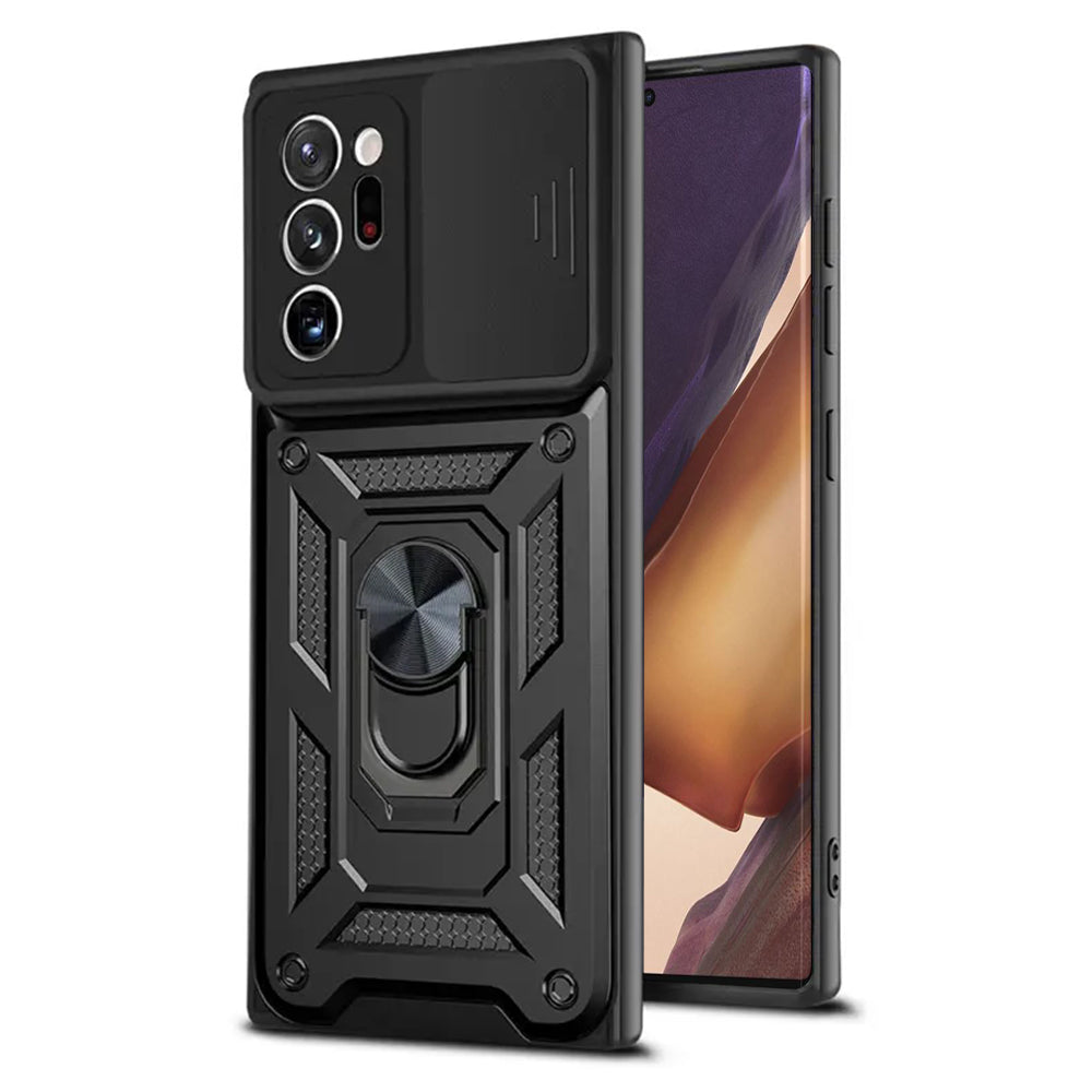 Husa de protectie Techsuit CamShield Series compatibila cu Samsung Galaxy Note 20 Ultra 5G, acoperire spate, negru
