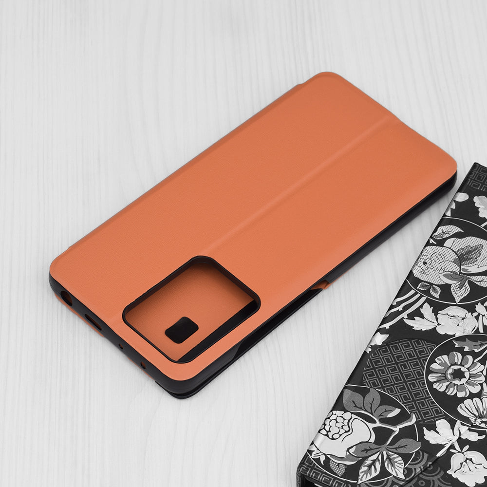 Husa de protectie Techsuit eFold Series compatibila cu Xiaomi Redmi Note 13 Pro 4G, acoperire spate, verde inchis