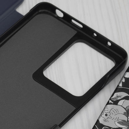 Husa de protectie Techsuit eFold Series compatibila cu Xiaomi Redmi Note 13 Pro 5G, acoperire spate, negru