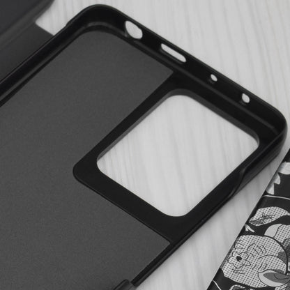 Husa de protectie Techsuit eFold Series compatibila cu Xiaomi Redmi Note 13 Pro 4G, acoperire spate, rosu