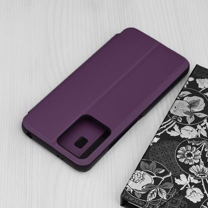 Husa de protectie Techsuit eFold Series compatibila cu Xiaomi Redmi Note 13 4G, acoperire spate, mov