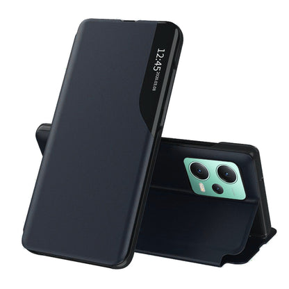 Husa de protectie Techsuit eFold Series compatibila cu Xiaomi Redmi Note 12 5G, acoperire spate, albastru