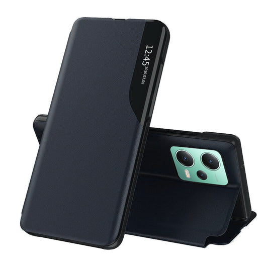 Husa de protectie Techsuit eFold Series compatibila cu Xiaomi Redmi Poco X5, acoperire spate, albastru