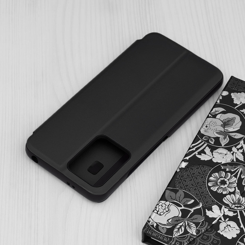 Husa de protectie Techsuit eFold Series compatibila cu Xiaomi Redmi Note 13 5G, acoperire spate, negru