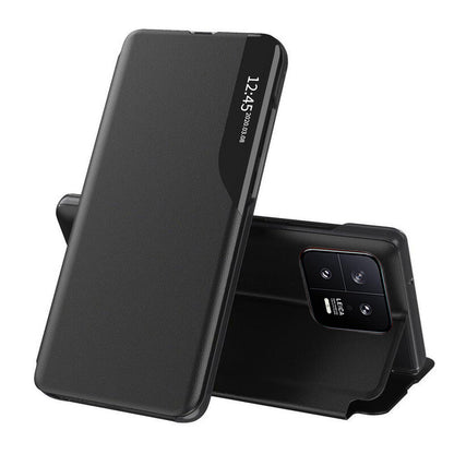 Husa de protectie Techsuit eFold Series compatibila cu Xiaomi 13, acoperire spate, negru