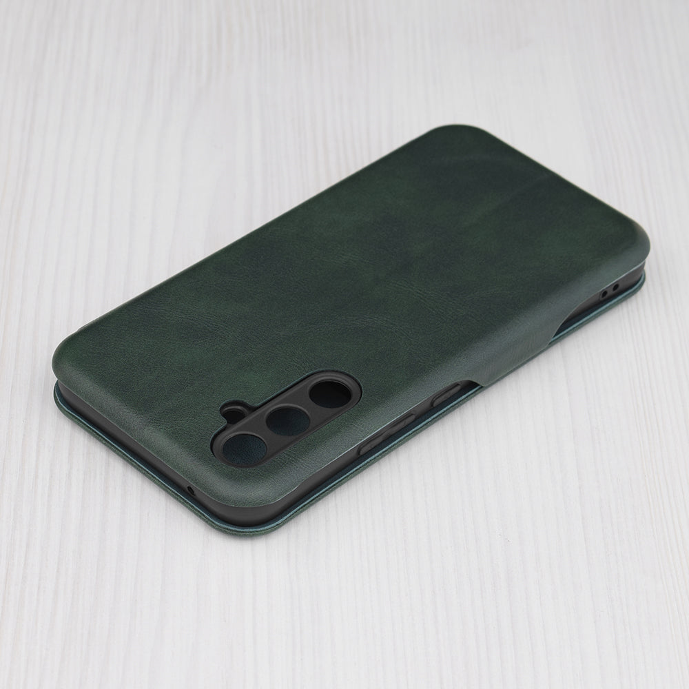 Husa de protectie Techsuit Safe Wallet Plus compatibila cu Samsung Galaxy A54, acoperire spate, verde
