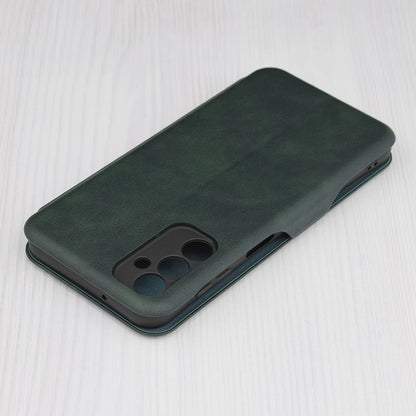 Husa de protectie Techsuit Safe Wallet Plus compatibila cu Samsung Galaxy A14 5G, acoperire spate, verde