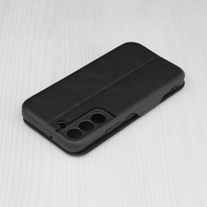 Husa de protectie Techsuit Safe Wallet Plus compatibila cu Samsung Galaxy S22 5G, acoperire spate, negru