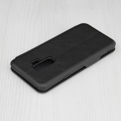 Husa de protectie Techsuit Safe Wallet Plus compatibila cu Samsung Galaxy S9 Plus, acoperire spate, negru