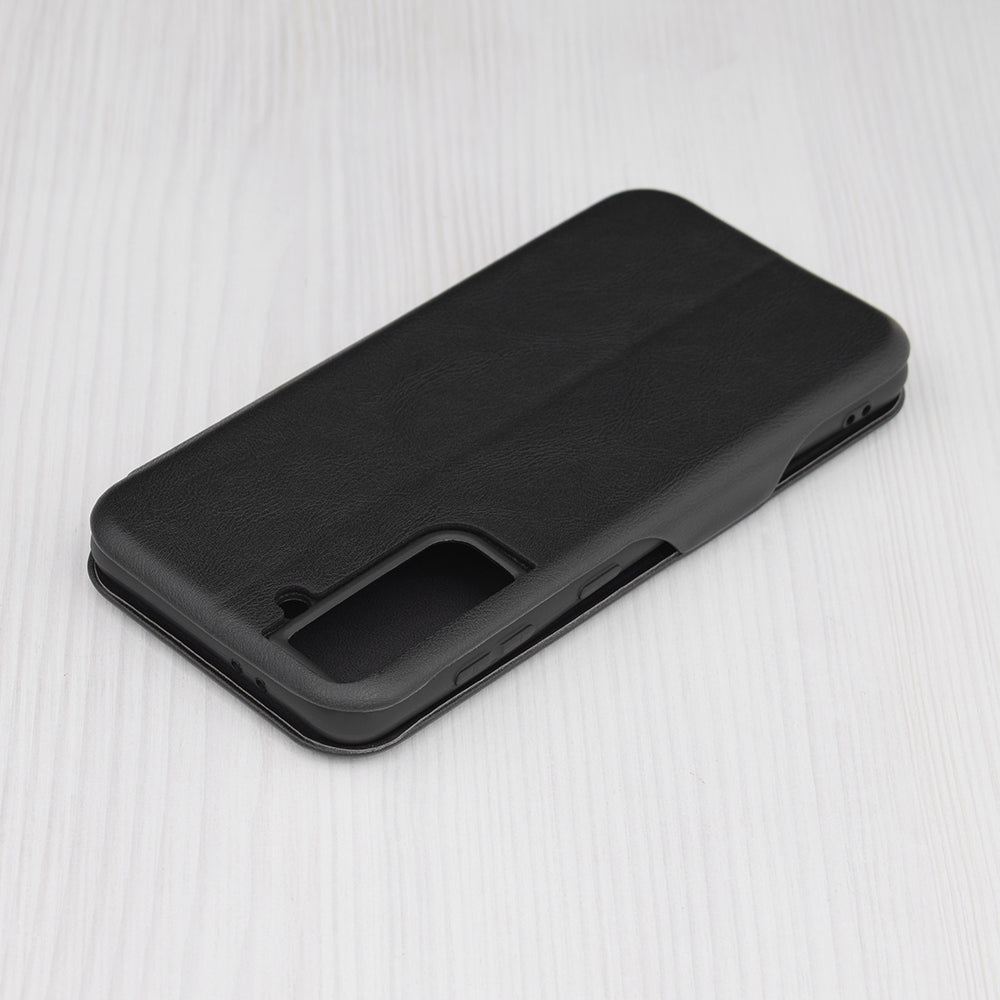 Husa de protectie Techsuit Safe Wallet Plus compatibila cu Samsung Galaxy S21 5G, acoperire spate, negru