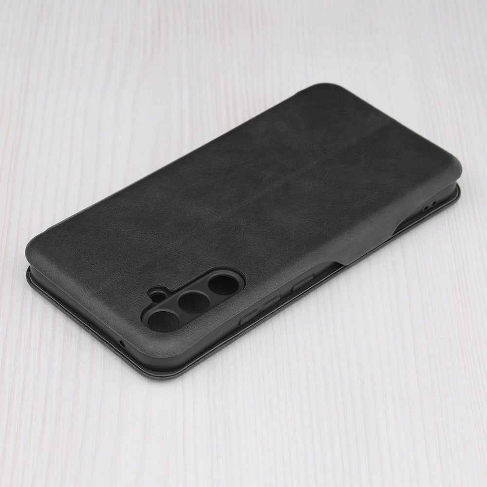 Husa de protectie Techsuit Safe Wallet Plus compatibila cu Samsung Galaxy A35 5G, acoperire spate, negru