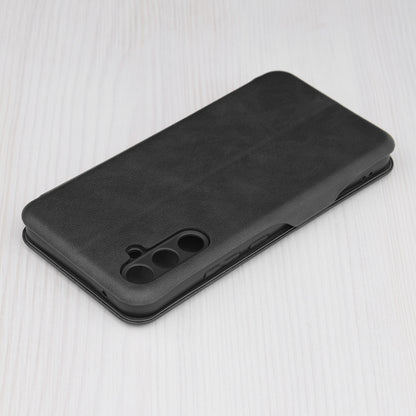 Husa de protectie Techsuit Safe Wallet Plus compatibila cu Samsung Galaxy A35 5G, acoperire spate, negru