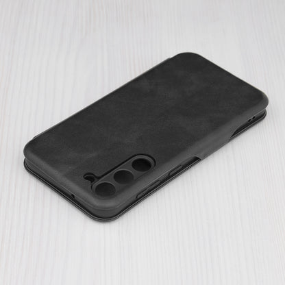 Husa de protectie Techsuit Safe Wallet Plus compatibila cu Samsung Galaxy S23 Plus, acoperire spate, negru