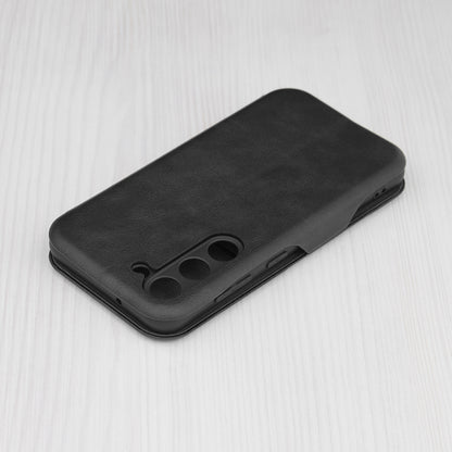 Husa de protectie Techsuit Safe Wallet Plus compatibila cu Samsung Galaxy S23, acoperire spate, negru