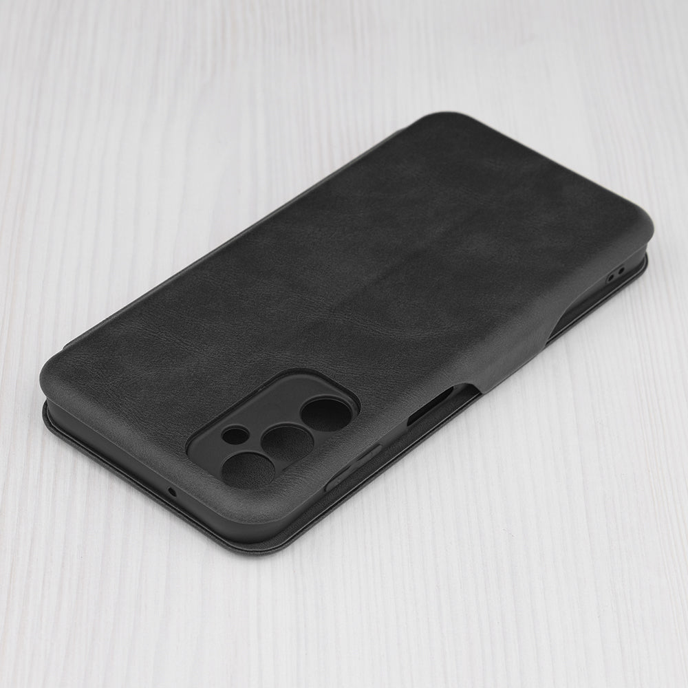 Husa de protectie Techsuit Safe Wallet Plus compatibila cu Samsung Galaxy A14 5G, acoperire spate, negru