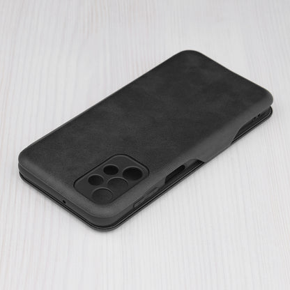 Husa de protectie Techsuit Safe Wallet Plus compatibila cu Samsung Galaxy A23 5G, acoperire spate, negru