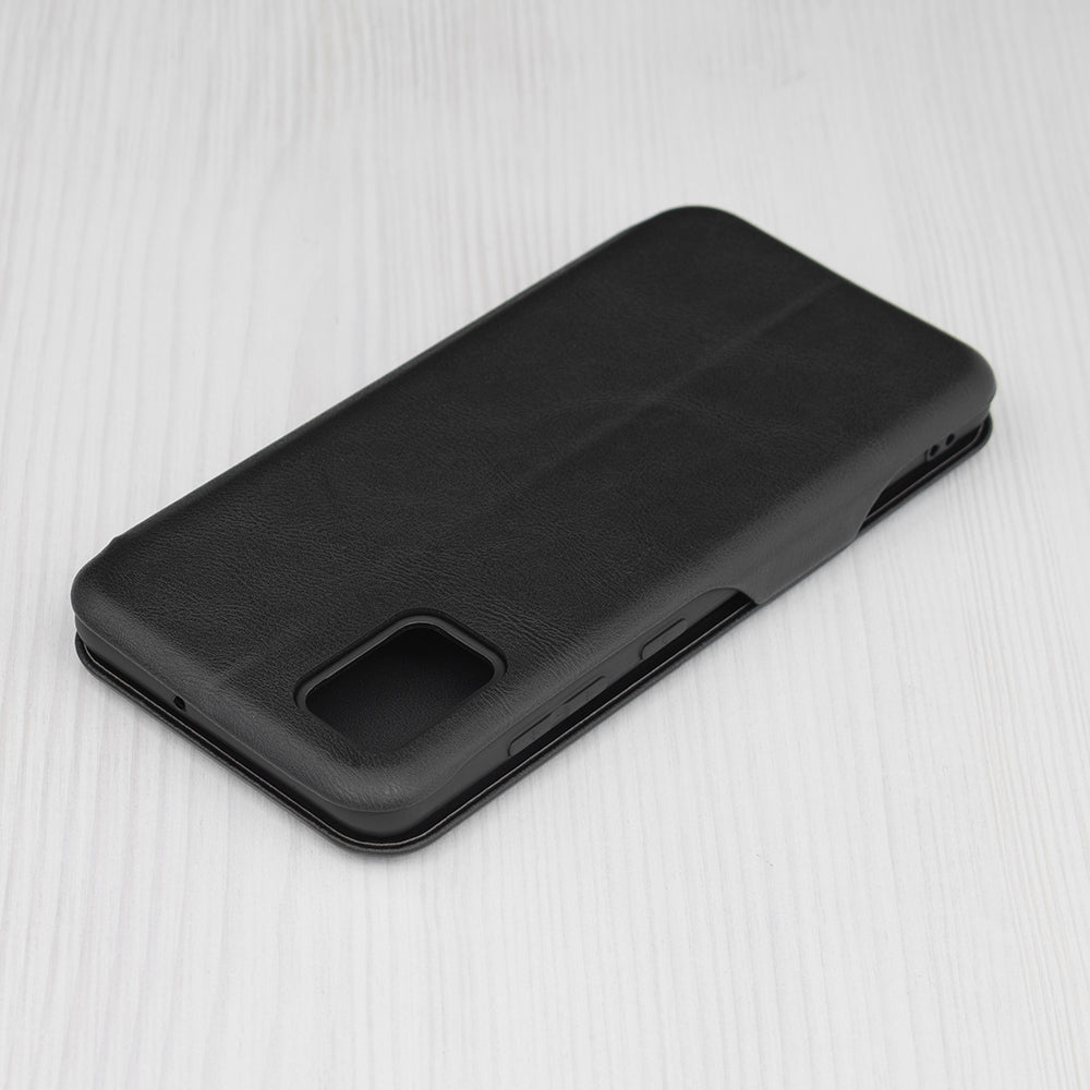 Husa de protectie Techsuit Safe Wallet Plus compatibila cu Samsung Galaxy A51 4G, acoperire spate, negru