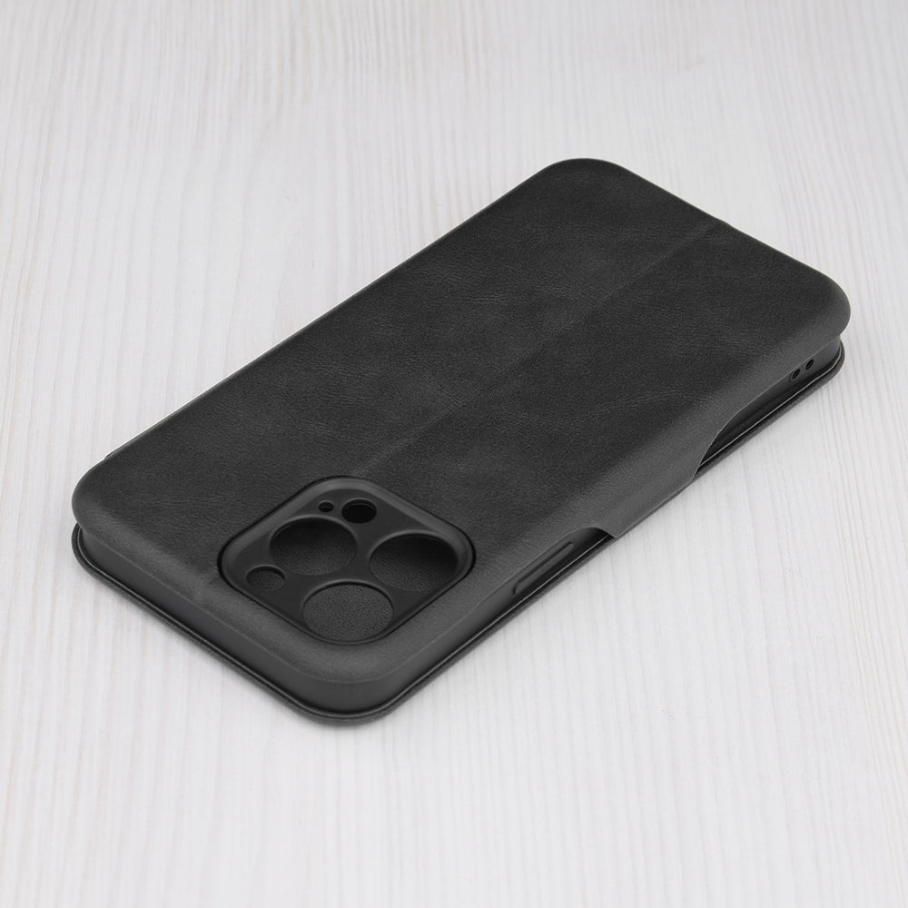 Husa de protectie Techsuit Safe Wallet Plus compatibila cu Apple iPhone 11 Pro Max, acoperire spate, negru