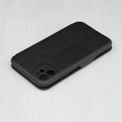 Husa de protectie Techsuit Safe Wallet Plus compatibila cu Apple iPhone 11, acoperire spate, negru