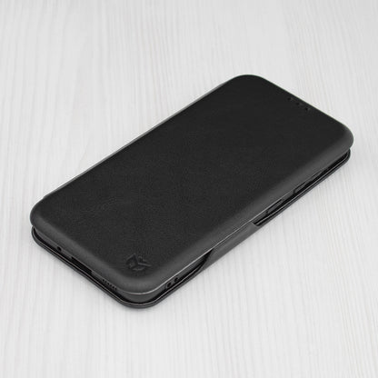 Husa de protectie Techsuit Safe Wallet Plus compatibila cu Samsung Galaxy S20 5G, acoperire spate, negru