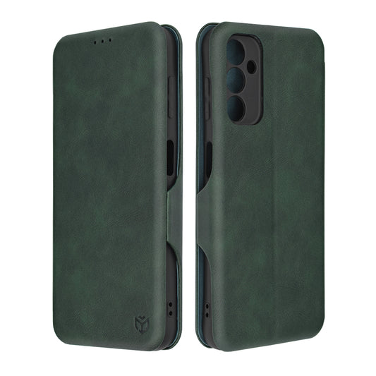 Husa de protectie Techsuit Safe Wallet Plus compatibila cu Samsung Galaxy A14 4G, acoperire spate, verde