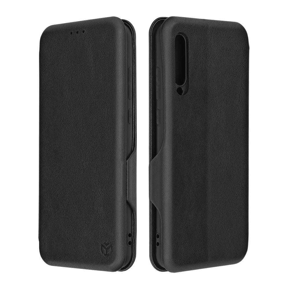 Husa de protectie Techsuit Safe Wallet Plus compatibila cu Huawei P20 Pro, acoperire spate, negru