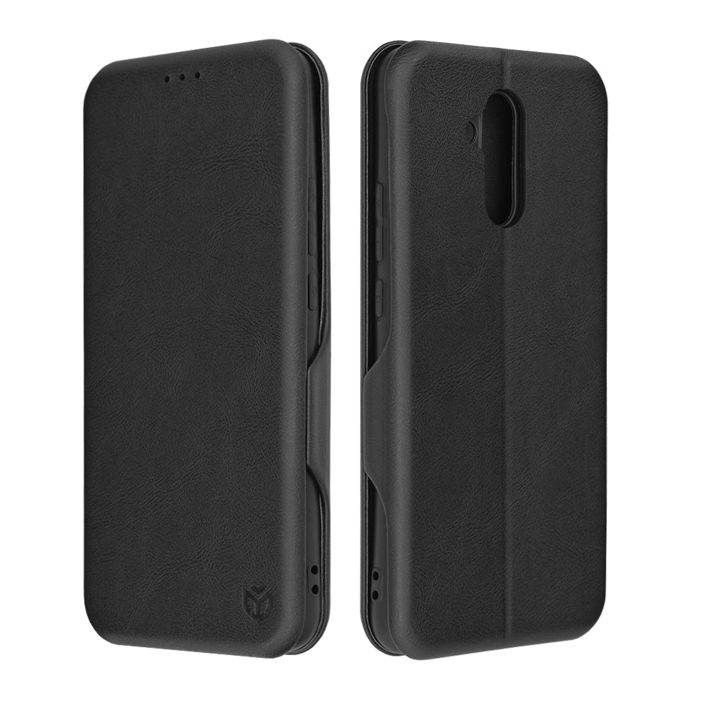 Husa de protectie Techsuit Safe Wallet Plus compatibila cu Huawei Mate 20 Lite, acoperire spate, negru
