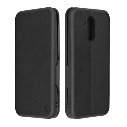 Husa de protectie Techsuit Safe Wallet Plus compatibila cu Huawei Mate 20 Lite, acoperire spate, negru