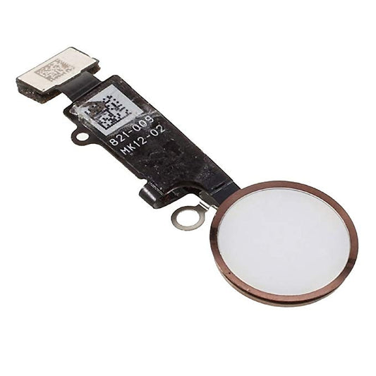 Banda Flex cu Buton Meniu Alb pentru APPLE iPhone 7 / 7 Plus