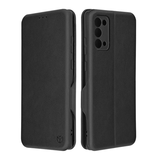 Husa de protectie Techsuit Safe Wallet Plus compatibila cu Samsung Galaxy Note 20 5G, acoperire spate, negru