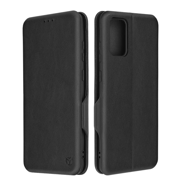 Husa de protectie Techsuit Safe Wallet Plus compatibila cu Samsung Galaxy S20 Plus 5G, acoperire spate, negru