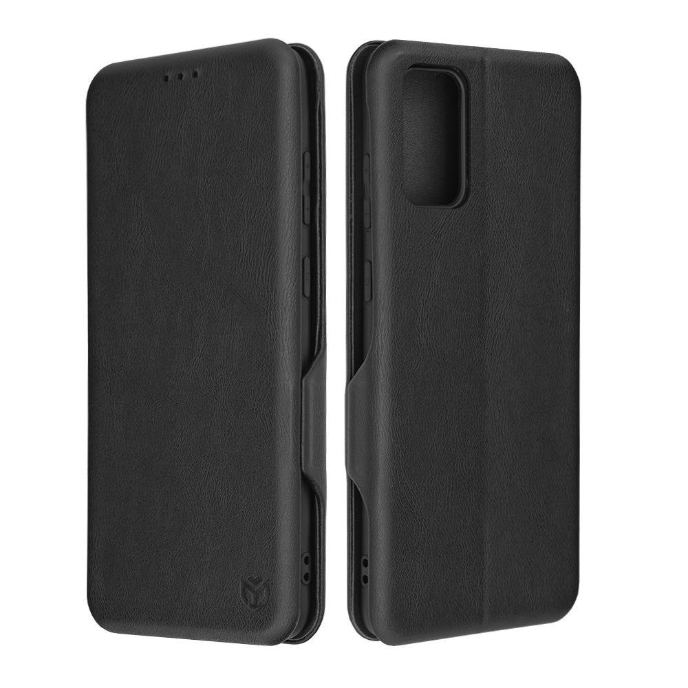 Husa de protectie Techsuit Safe Wallet Plus compatibila cu Samsung Galaxy S20 4G, acoperire spate, negru