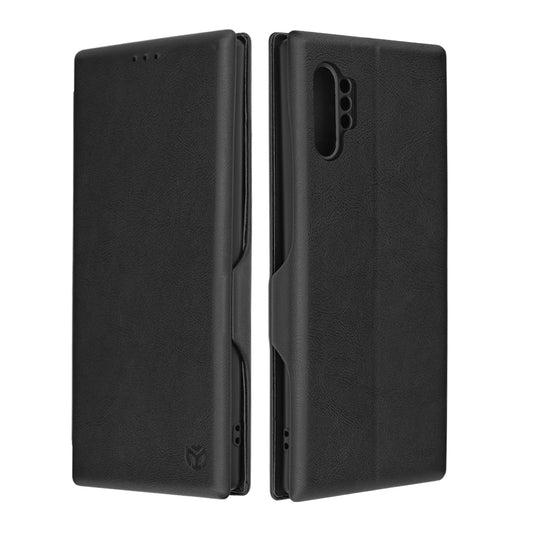 Husa de protectie Techsuit Safe Wallet Plus compatibila cu Samsung Galaxy Note 10 Plus 4G, acoperire spate, negru