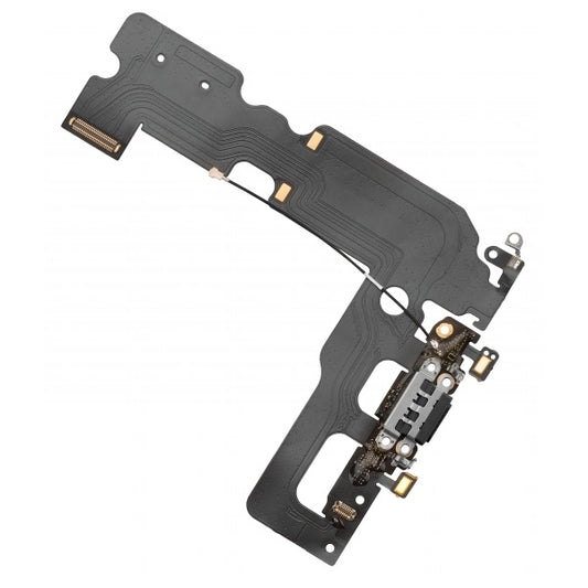 Banda flex cu conector de alimentare / microfon pentru APPLE iPhone 7 (Negru)