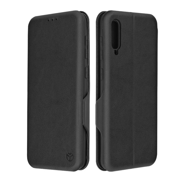 Husa de protectie Techsuit Safe Wallet Plus compatibila cu Samsung Galaxy A50, acoperire spate, negru