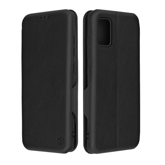 Husa de protectie Techsuit Safe Wallet Plus compatibila cu Samsung Galaxy A51 4G, acoperire spate, negru