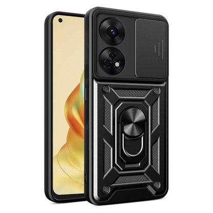 Husa de protectie Techsuit CamShield Series compatibila cu Oppo Reno8 T, acoperire spate, negru